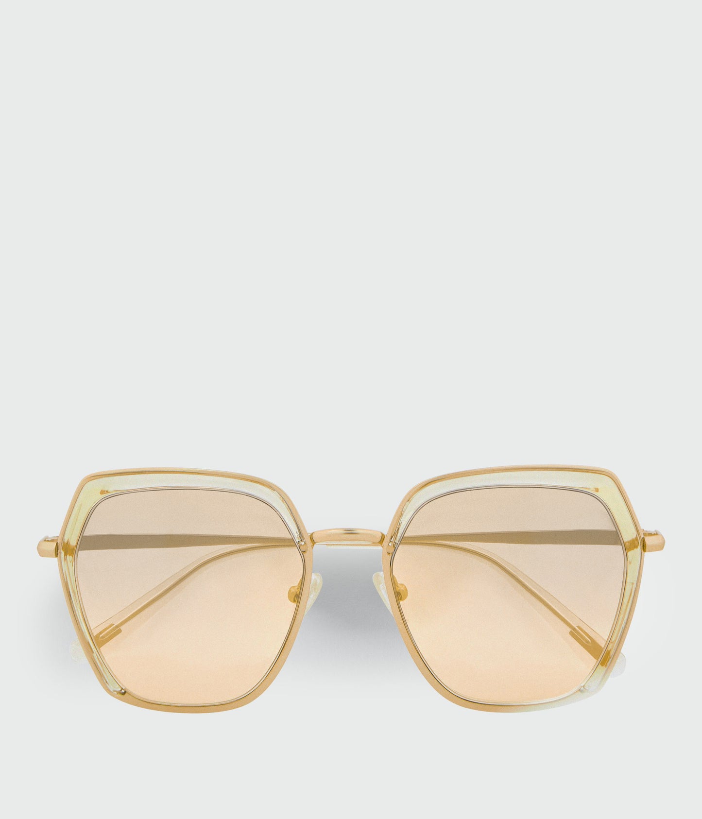 Linda metal frame aviator